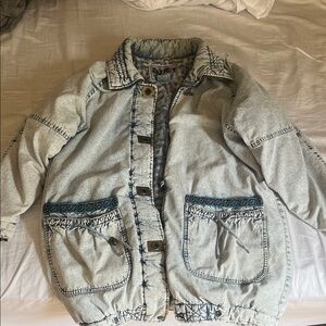 Vintage East West denim jacket. 100% cotton